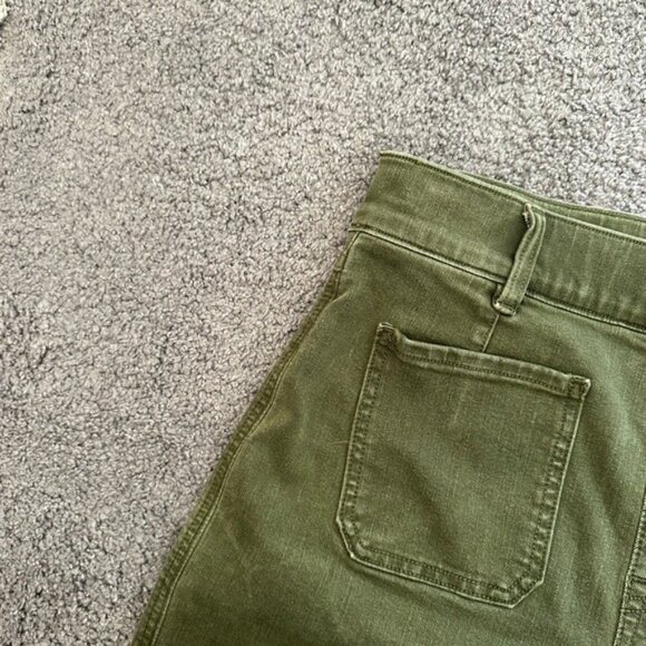 Spanx Twill Cropped Wide Leg Pants - Picture 2 of 8